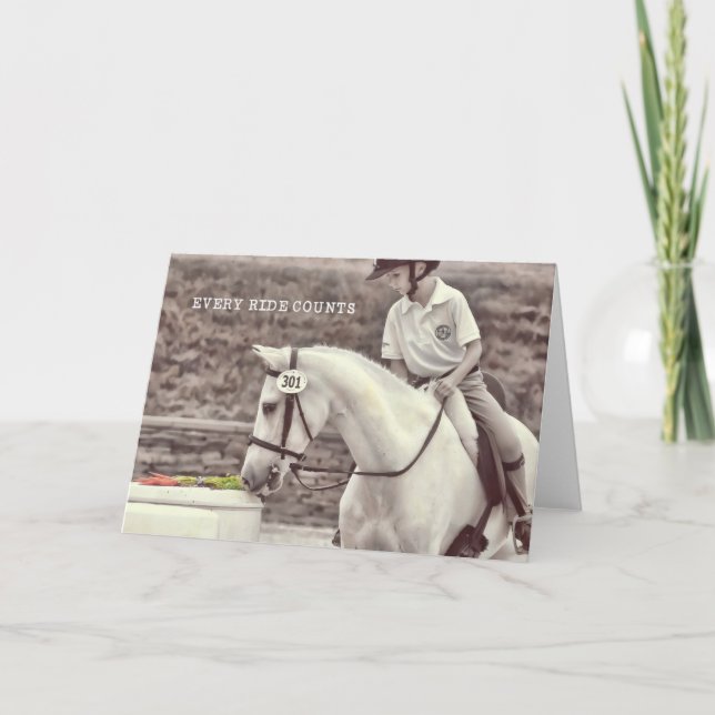 ROYAL ASCOT Greeting Card (Front)