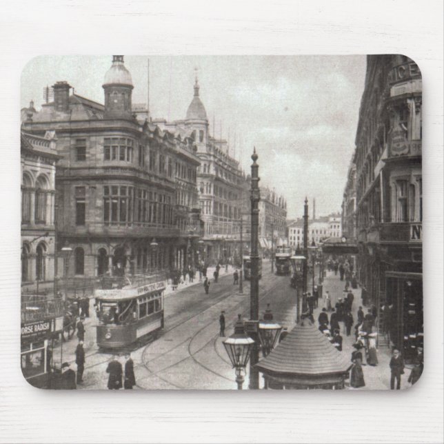 Royal Avenue, Belfast, c.1900 Mouse Mat (Front)
