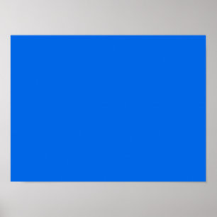 Royal Azure Poster