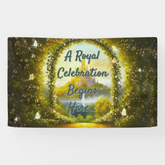 Royal Baby Shower A Royal Celebration Begins here Banner