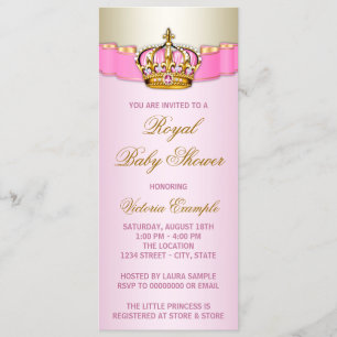 Royal Baby Shower Invitation