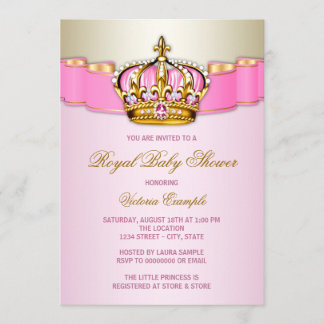 Royal Baby Shower Invitation