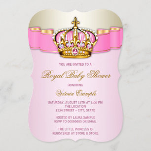 Royal Baby Shower Invitation