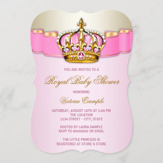 Royal Baby Shower Invitation