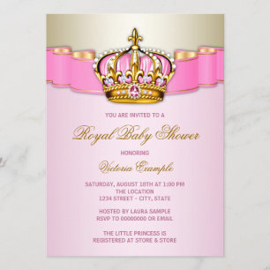 Royal Baby Shower Invitation