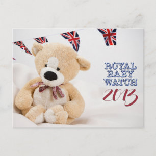Royal Baby Watch 2013 postcard