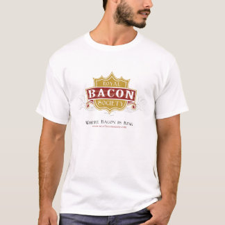 Royal Bacon Society Logo Shirt - White T-Shirt