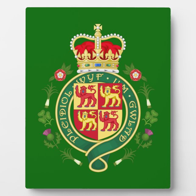 Royal Badge of Wales Plaque (Front)