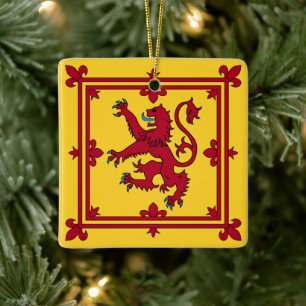 Royal Banner - Scotland Ceramic Ornament