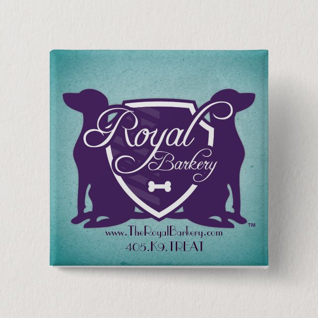 Royal Barkery Button (Front)