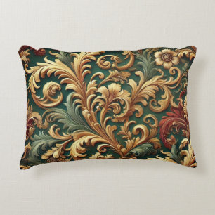 Royal Baroque Floral Pattern Decorative Cushion