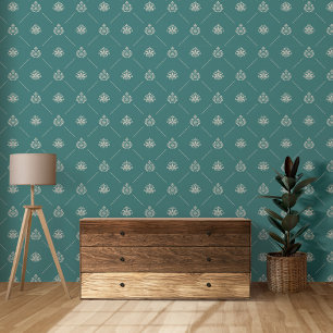 Royal Baroque Style Damask Seamless Luxury Wallpaper