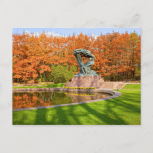 Royal Baths Park in Warsaw Postcard