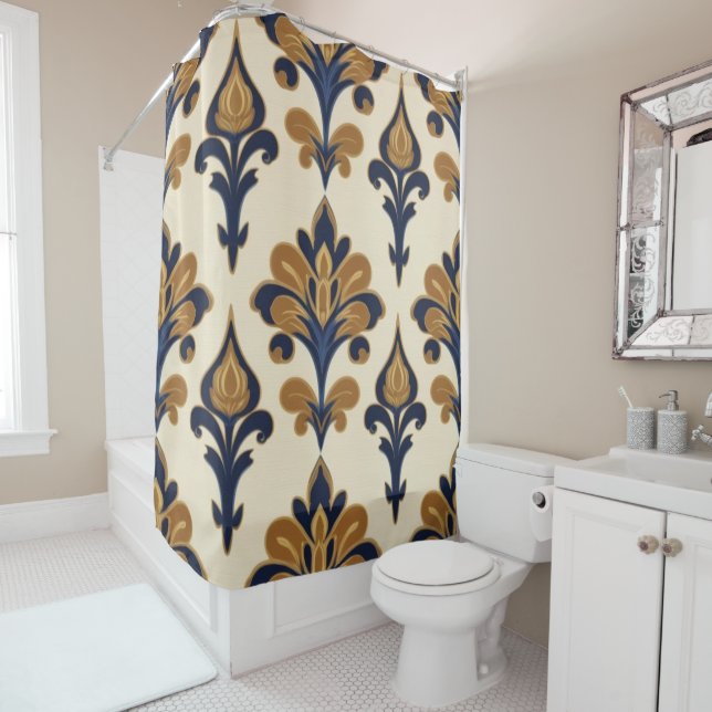 Royal Bazaar Shower Curtain (In Situ)