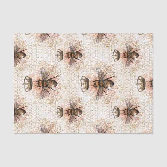 Royal Bee Decoupage Tissue Tissue Paper (Front)
