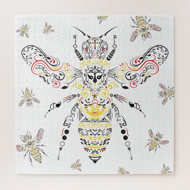 royal bees jigsaw puzzle (Vertical)