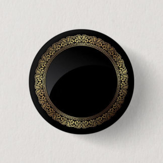 Royal Black Button