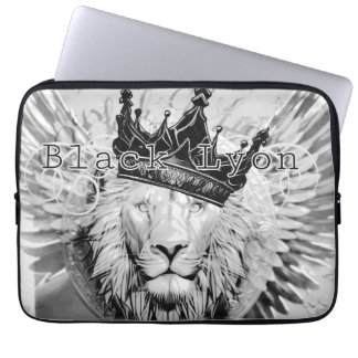 Royal black Lyon  Laptop Sleeve