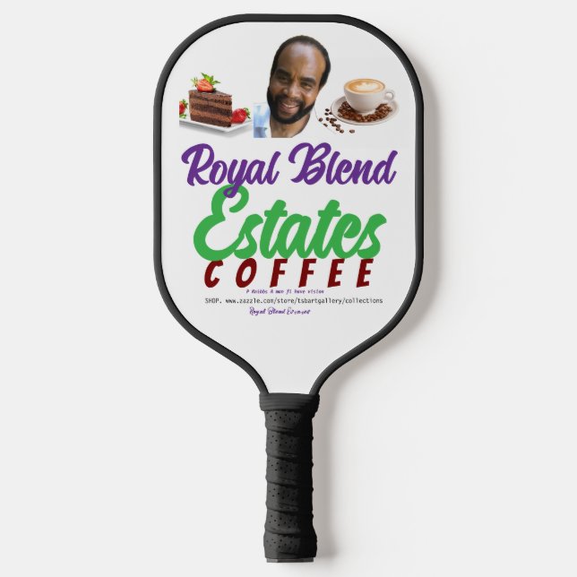 ROYAL BLEND Pickleball Paddle (Front)