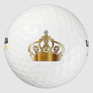Royal Bling Crown Golf Balls