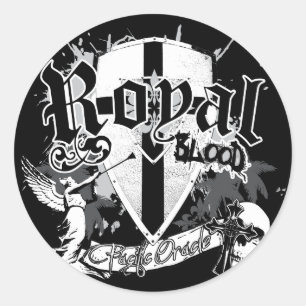 Royal Blood Classic Round Sticker