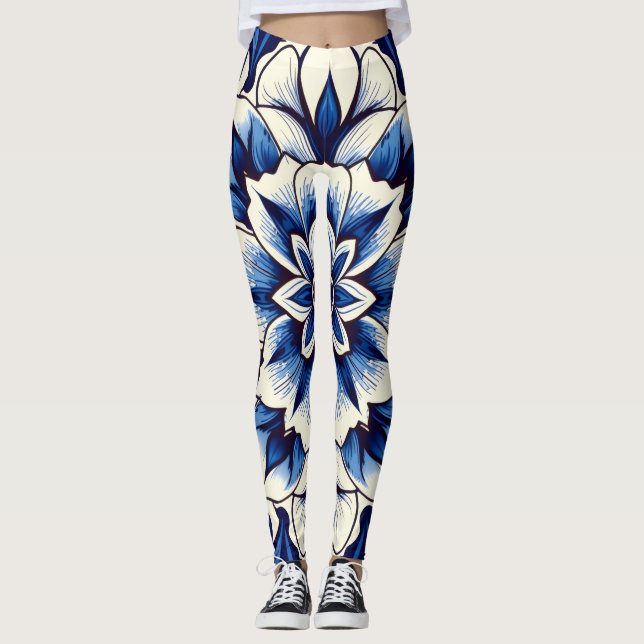 royal bloom leggings (Front)
