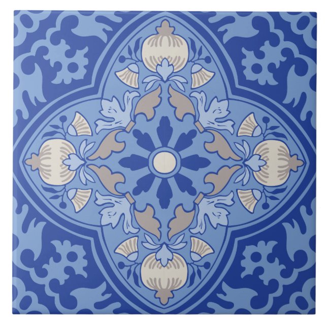 Royal Bloom Tile (Front)