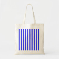 Royal blue and white candy stripes