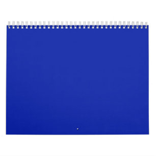 Royal Blue Backgrounds on a Calendar