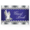 Royal Blue Birthday Party Guest Book