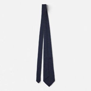 Royal Blue Carbon Fibre Print Tie