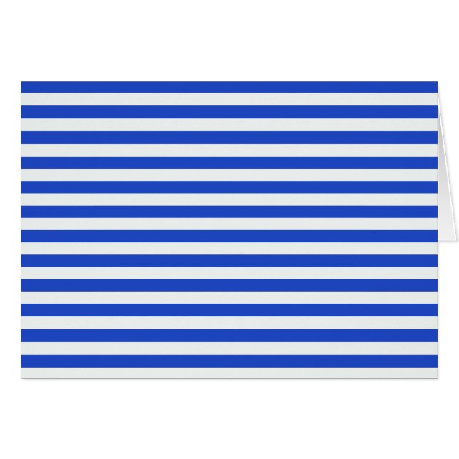 Royal Blue Combination Stripes by Shirley Taylor (Front Horizontal)
