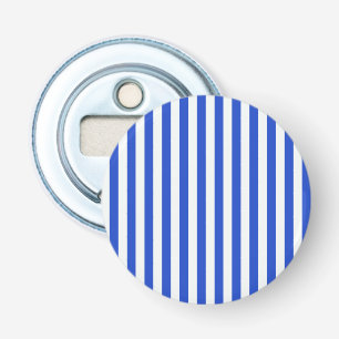 Royal Blue Combination Stripes by Shirley Taylor Bottle Opener