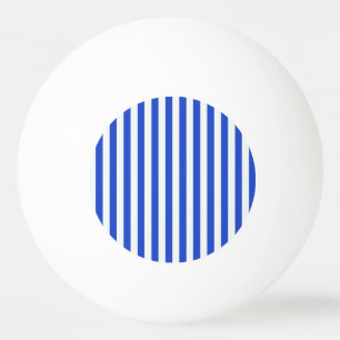 Royal Blue Combination Stripes by Shirley Taylor Ping Pong Ball