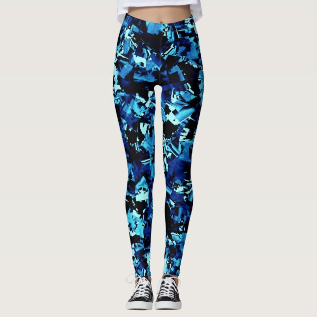 Royal Blue Craze... Leggings (Front)