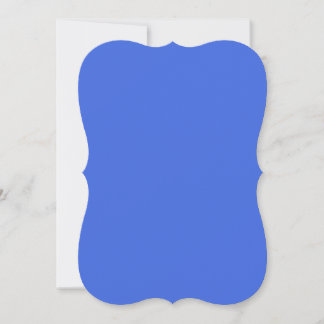 Royal Blue Curved Flat Card – Customisable
