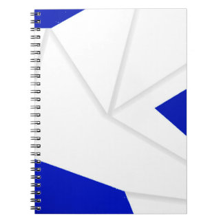 ROYAL BLUE DOVE ORIGAMI FEATHER NOTEBOOK