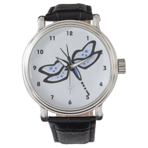 Royal Blue Dragonfly Watch