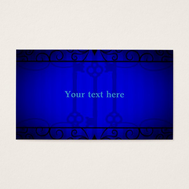 Royal blue elegance (Front)