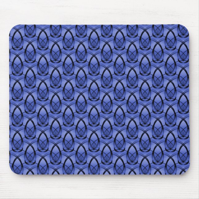 Royal Blue Fashion Forward Mousepad (Front)