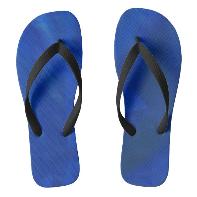 Royal Blue  Flip Flops (Footbed)
