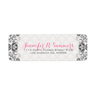 Royal Blue Floral Lace White Damasks