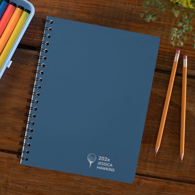 Royal Blue Golf Tee Personal Weekly Planner (Creator Uploaded)