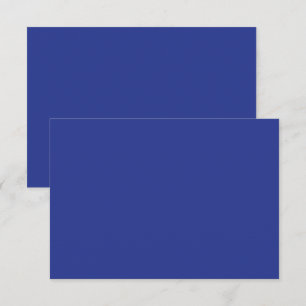 Royal Blue Holiday Elegance Card