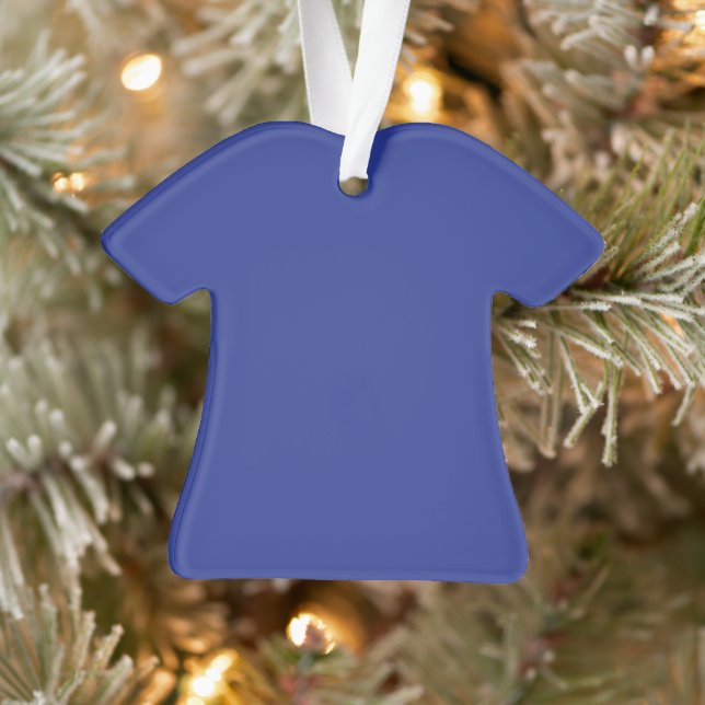 Royal Blue Holiday Elegance Ornament (Tree)