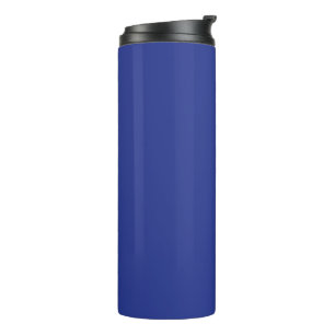 Royal Blue Holiday Elegance Thermal Tumbler