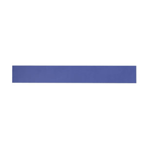 Royal Blue Holiday Elegance Wrap Around Label