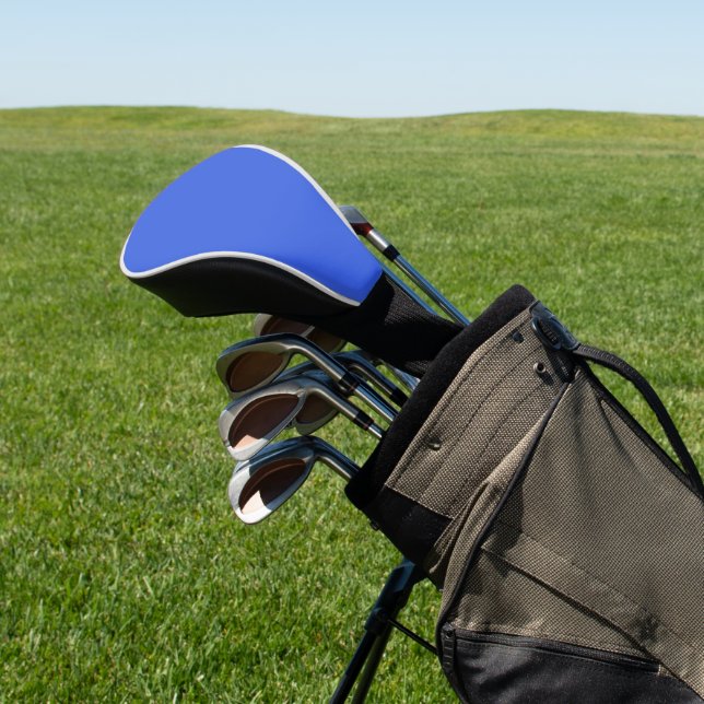 Royal Blue Hybrid Golf Head Cover – Customisable (In Situ)