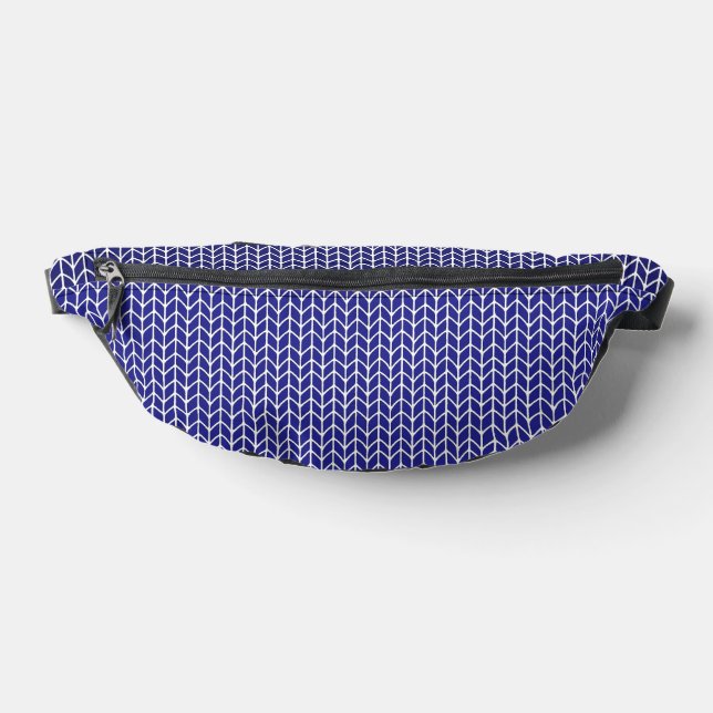 ROYAL BLUE KNIT Fanny Pack (Lay Down)