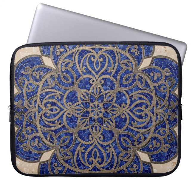 royal blue laptop sleeve (Front)